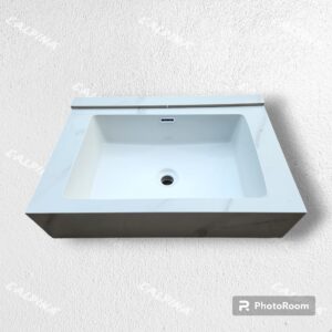 Bàn đá Lavabo tràn viền L'ALPINA LAL-BĐ1T-M01-TV